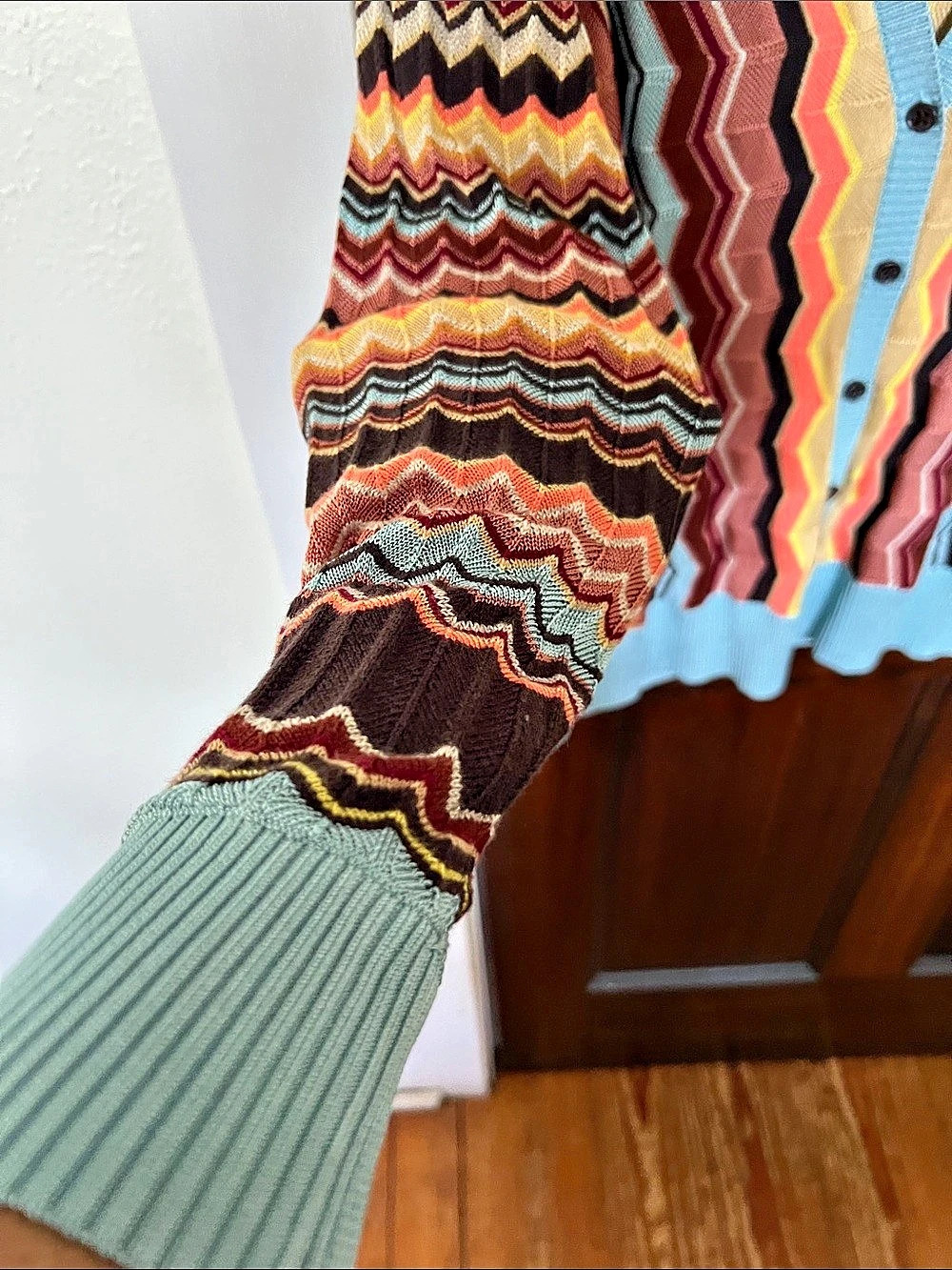 Missoni Target 20th Anniversary Collection Zigzag Cardigan in Multicolor XL NWT - Picture 11 of 11